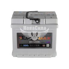 АКБ 55-А/Ч (TurboMax) Silver (R+) 500A (207x190x190мм.)