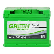 АКБ 60-А/Ч (Green Power) (R+) 540A