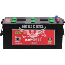 АКБ 240-А/Ч (Red Horse) Professional (L+) 1500A (515x274x235мм.)