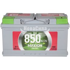 АКБ 100-А/Ч (Maxion) Diesel MF (R+) 850A (353х175х190мм.)