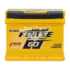 АКБ 60-А/Ч (Forse) (R+) 600A обсл. з пробк. (242х175х190мм.)