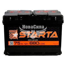 АКБ 75-А/Ч (Starta) (L+) 680A (276х175х190мм.)
