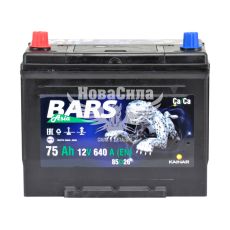 АКБ Азія 75-А/Ч (Bars) (L+) 640A (258х173х220мм.)