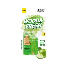 Ароматизатор (Nowax) Wood&Fresh Green Apple (жидкий в банке)