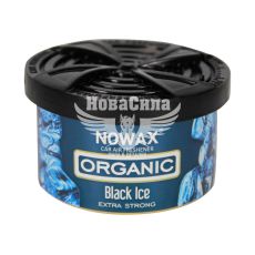 Ароматизатор (Nowax) Organic Black Ice (під сидіння) 40гр.