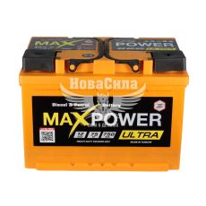 АКБ 75-А/Ч (MaxPower) Ultra (R+) 750A (278х175х190мм.)