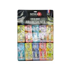 Ароматизатор (Nowax) Sweet Fresh 1упаковка 40шт. MIX (рідкий картка)