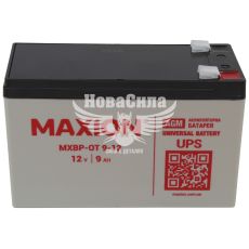 АКБ UPS 12V 9-А/Ч L+ (Maxion) (151х65х100)