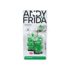Ароматизатор (Mr&Mrs) Andy&Frida Green Absolute Wild (полімерний на дефлектор)