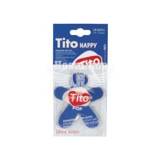 Ароматизатор (Mr&Mrs) Tito Pop Blue Spicy Wood (суха картка)