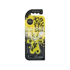 Ароматизатор (Aroma Car) Car Manny Vanilla Noire (полімерний на дефлектор)