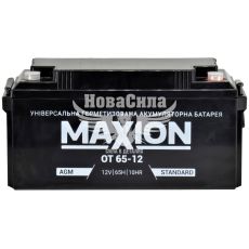 АКБ UPS 12V 65-А/Ч R+ (Maxion) (350х167х173)