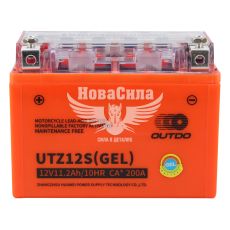 АКБ мото гелевий 12V 11-А/Ч L+ (OUTDO) (150х87х110)