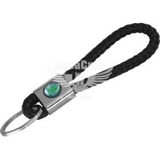 Брелок на ключі Skoda плетений (КНР) (шкіра)