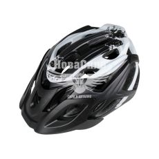 Велосипедный шлем (Greys) L черно-белый