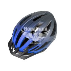 Велосипедний шолом (Greys) M синьо-чорний