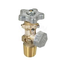 Вентиль для газовых баллонов 18л., 25л., 50л. (Украина) (1.6Мпа ВБ-2) латунь