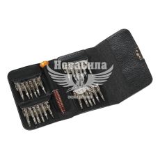 Викрутка (набір) (AMiO) кт. 25шт. -/+ (прецизійних)