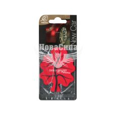 Ароматизатор (Paloma) Gold New Car (підвісний листок)