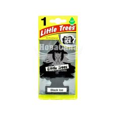 Ароматизатор (Wunder-Baum) Little Trees Black Ice 5г. (суха ялинка)
