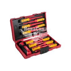 Викрутка (набір) (Molder Tools) кт. 13шт. -/+ ізольовані VDE 1000 В