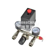 Блок автоматики компрессора в зб. (Intertool) 10Атм.