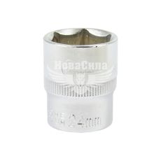 Головка торцева низька шестигранна 1/2 24мм. (Intertool) Хром ванадіум