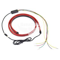 Гнучкий світлодіодний стоп сигнал під заднє скло (КНР) LED 12В з режимом поворотів, що біжать