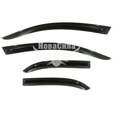 Вітровики Chevrolet Aveo з02-06р.в. седан клеючі (Cobra)
