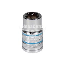 Головка торцева низька E-профіль 1/2 E-16мм. (Andrmax)