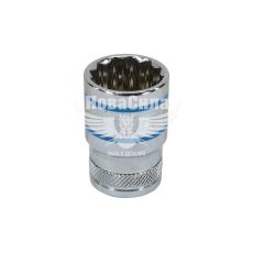 Головка торцева низька дванадцятигранна 1/2 19мм. (Andrmax)