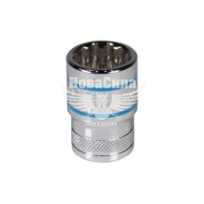 Головка торцева низька дванадцятигранна 1/2 18мм. (Andrmax)
