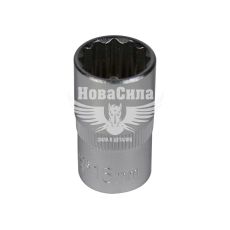 Головка торцева низька дванадцятигранна 1/2 16мм. (Yato)