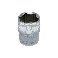 Головка торцева низька шестигранна 1/2 22мм. (Lavita)