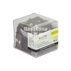 Запобіжники плоскі стандарт (Solar) уп. 100шт. (7,5А)