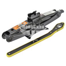 Домкрат механічний ромб 1т. (ДК) (метал. подушка ручк. тріщ.)