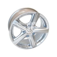 Диск колесний (титановий) 15 5х114,3 (Kormetal) 4067-S