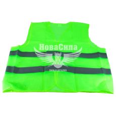 Жилет сигнальний (Beltex) XXL зелен. (аварійка отражаюча)