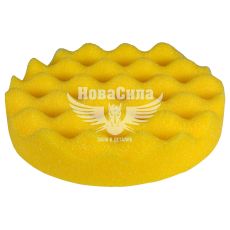 Губка профільована (APP) жовта d_0150 (h_2.5см. на липучку)
