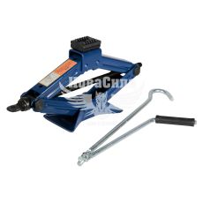 Домкрат механічний ромб 1т. (Lavita) (гумов. подушка)