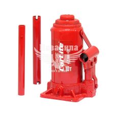 Домкрат гідравлічний 10т. (CarLife) карт. упак. (вис. під. 385мм.)