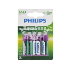 Елемент живлення (Philips) R6 AA 1.2V (упак.-4шт.) (Аккумулятор)