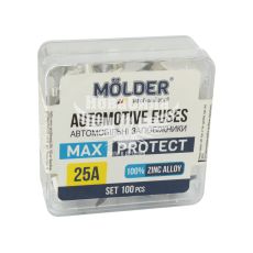 Запобіжники плоскі міні (Molder) уп. 100шт. (25A)
