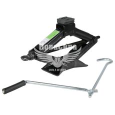 Домкрат механічний ромб 1т. (Lavita SP) (гумов. подушка)