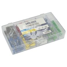 Запобіжники плоскі міні (Molder) уп. 160шт. (MIX)