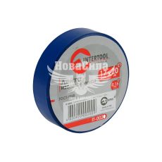 Изолента (Intertool) 20м синяя
