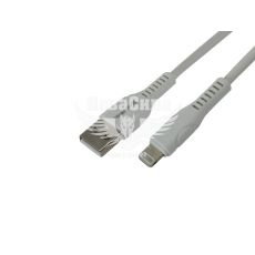 Кабель для зарядки моб. телеф. USB 1м. білий (Colorway) (Iphone Lightning)