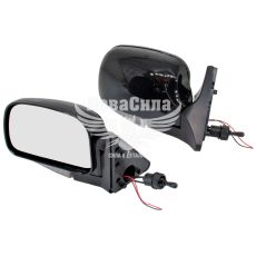 Зеркало внешнее зад. вида 2105-07 Черные с повтор. (CarLife)