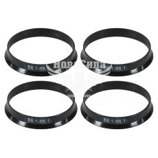 Кільця центрувальні для колісних дисків 58.1-56.1 (Walline) термопластик