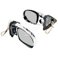 Зеркало внешнее зад. вида Универс. (CarLife) Хром с повтор. Led